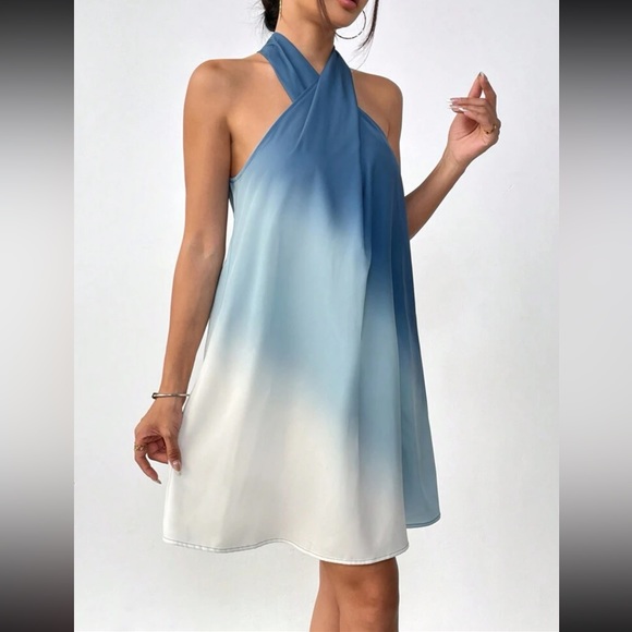 Boho Ombre halter dress - Picture 6 of 6